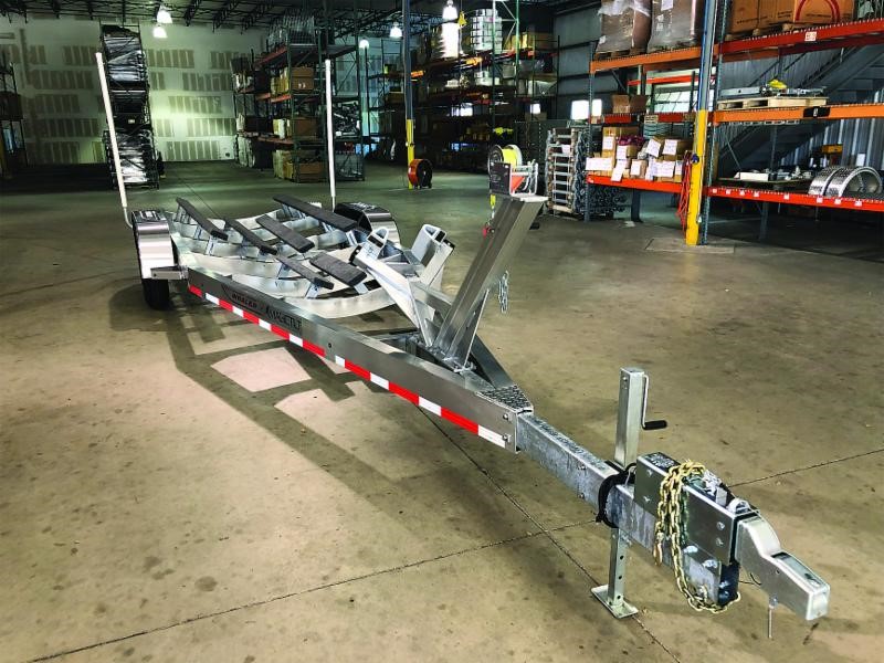 Magic Tilt Trailers keep boats on land on the move
